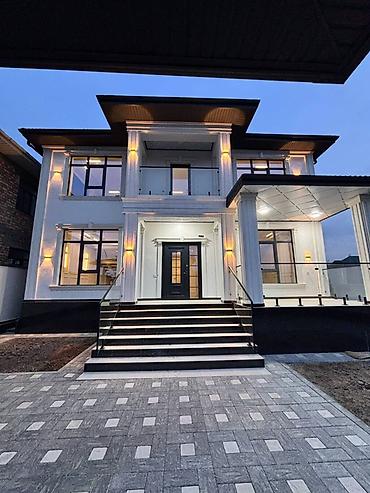 Фасадные работы: Ахунбаева/Тимура Фрунзе ул. Эркеев Марс 60 • Площадь дома: 250 м² — 1