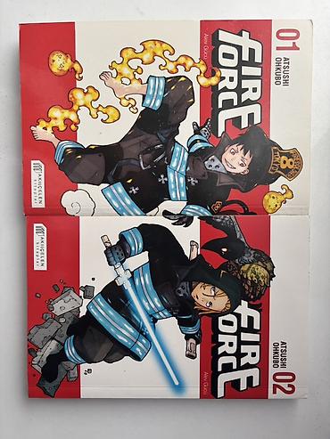 007 first light: İkisi biryerde 10m Məhsul: Fire Force manga – 1 və 2-ci cildlər — 2