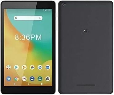 Планшеты: Планшет, ZTE, память 32 ГБ, 8" - 9", 4G (LTE), Новый, Классический цвет - Черный