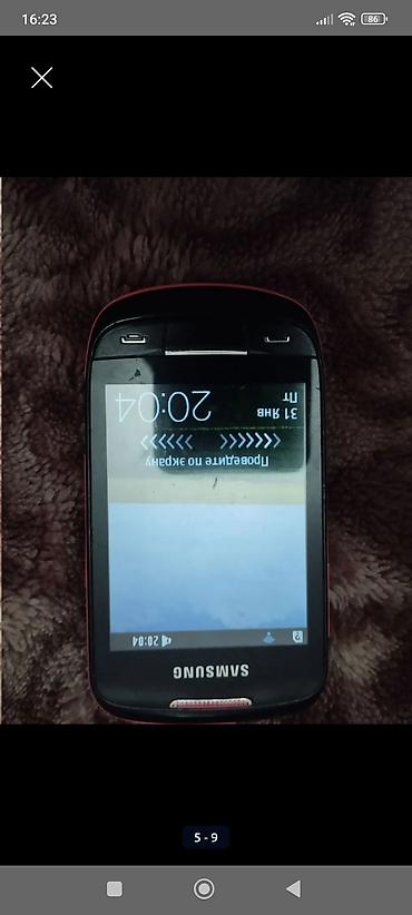 Samsung: Samsung S3850 Corby II, Б/у, < 2 ГБ, цвет - Черный, 1 SIM — 5