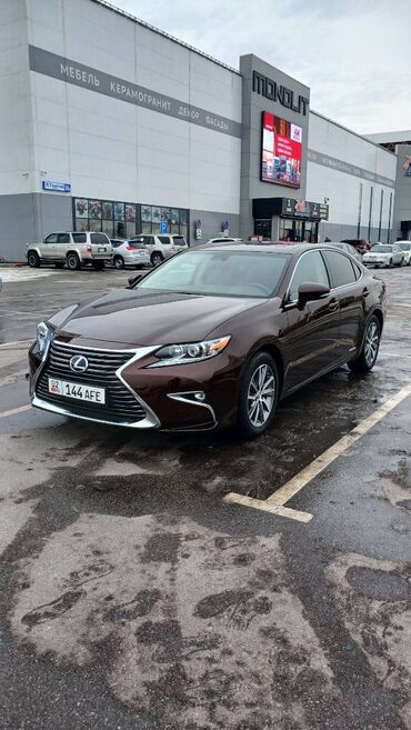 Lexus: Lexus ES: 2017 г., 2.5 л, Автомат, Гибрид, Седан