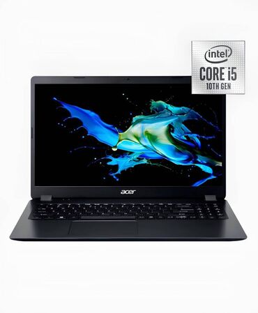 Ноутбуки: Ноутбук, Acer, 8 ГБ ОЗУ, Intel Core i5, 15.6 ", Б/у, Для несложных задач, память SSD