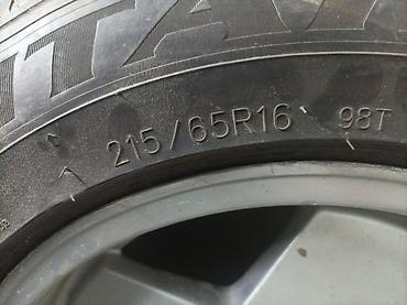 штампы r14: Колеса в сборе 215 / 65 / R 16, Зима, Б/у, Комплект, Легковые, Литые, отверстий - 5 — 3