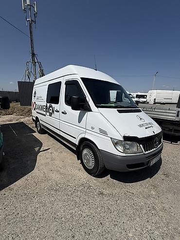 короткий спринтер: Mercedes-Benz Спринтер: 2002 г., 2.2 л, Механика, Дизель, Фургон — 1