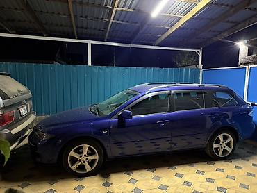 сары булун: Mazda 6: 2004 г., 2 л, Кол менен иштөөчү, Бензин, Универсал — 2