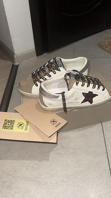 кеды пума женские: Кроссовки, 40, Golden Goose, Новый, цвет - Белый, Самовывоз — 1