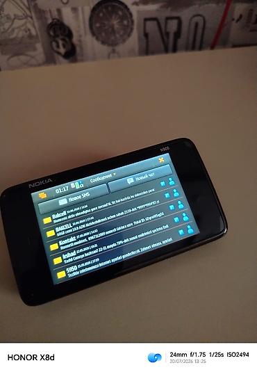 nokıa 8800 sirocco: Nokia N900, 32 GB, rəng - Qara, Sensor — 1