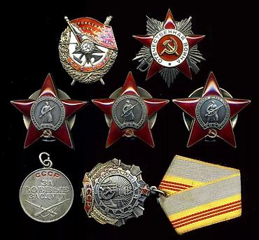 Qaşıqlar: Orden və medal alişi, ALİRİQ — 1