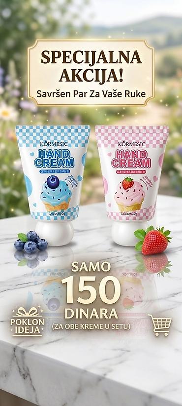 zimske trenerke: Kormesic Hand Cream – set od 2 kreme za ruke sa mirisima borovnice i — 1