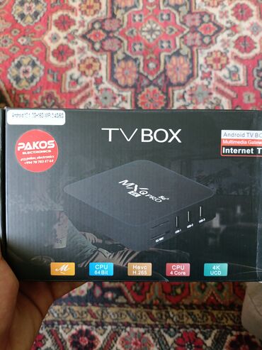 divarda televizor yeri: Yeni Smart TV boks TV box 2 GB / 16 GB, Android, Ünvandan götürmə