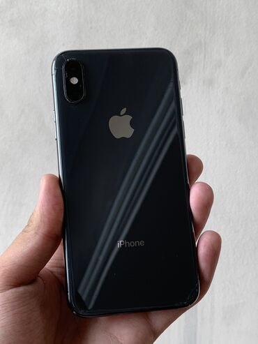 Apple iPhone: IPhone Xs, Б/у, 256 ГБ, Черный, Чехол, 88 %