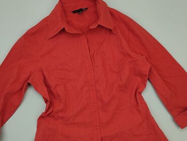 bluzki granatowa: Blouse, H&M, S (EU 36), condition - Good