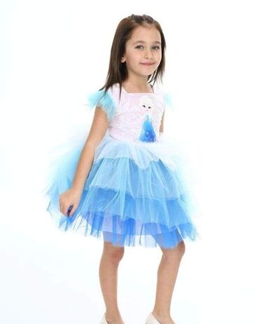 Haljine: Odmah dostupne Frozen haljinice u kompletu sa mašnom za kosu za — 5