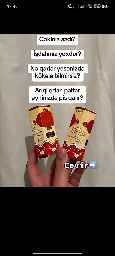 бир для набора веса: Samyun Wan – iştahanı artırmağa və çəkini yüksəltməyə kömək edən — 1