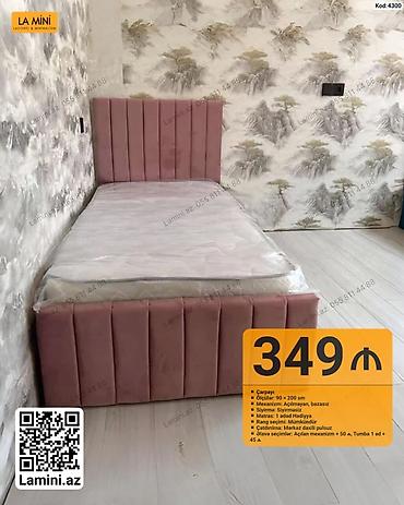 dosekler: La Mini çarpayı – Kod: 4300 - Ölçü: 90 × 200 sm - Mexanizm — 1