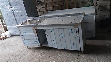 Оборудование для ресторанов, кафе: Dolabli nejaveka moyka istənilən ölçüdə yığılması və satışı bir zəngə — 4