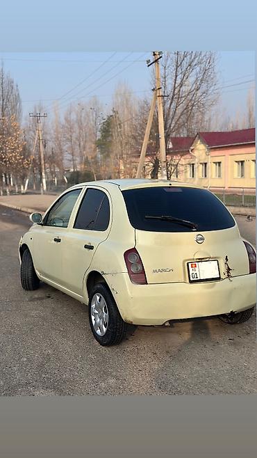 Nissan: Nissan March: 2002 г., 1.3 л, Автомат, Газ, Хэтчбэк — 4