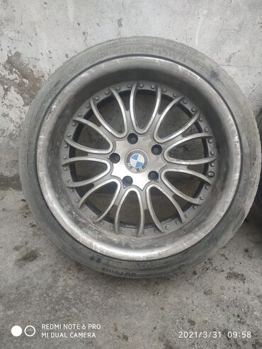 Шины: Bmw diski
1 eded qabaq 235/40/18
2 eded arxa 255/45/18