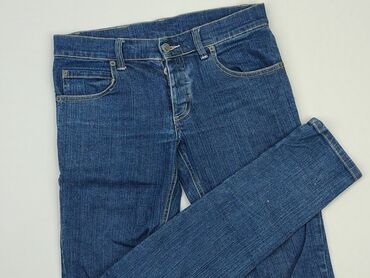jeansowe spódnice z przetarciami: Jeansy, S, stan - Bardzo dobry