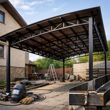 Сварка: Сварка | Ворота, Решетки на окна, Навесы Гарантия — 25