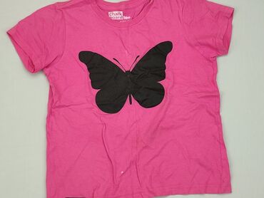 koszulka na wf dla dziewczynki: Koszulka, 8 lat, 122-128 cm, stan - Dobry