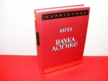 sat: NAUKA LOGIKE - Georg Vilhelm Fridrih Hegel, Karijatide PROSVETA - — 1