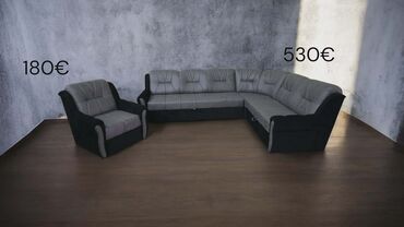 Sofe i kaučevi: Ugaone i ležajne garniture – Nameštaj Rilex - Model 1: kompaktna — 17