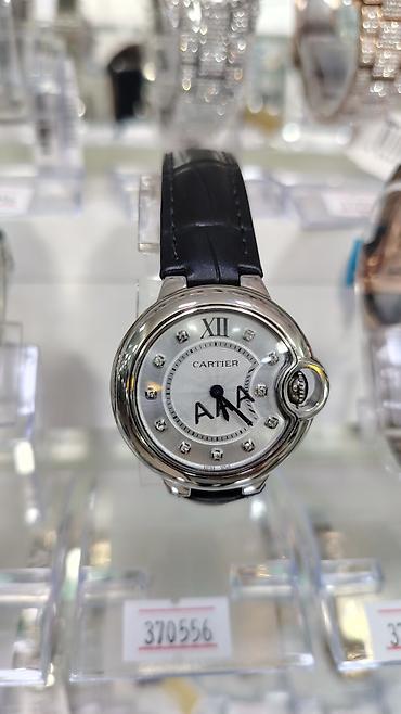lv saat: Cartier Ballon Bleu üslubunda zərif qadın saatları - Korpus: parlaq — 10