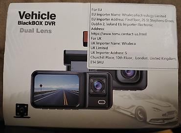 səs yazan yüklə: Vehicle BlackBOX DVR – Dual Lens avtomobil videoregistratoru — 1