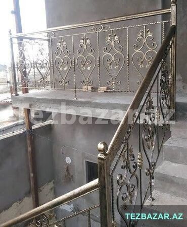 Həyət darvazaları: Hər növ dəmir, darvaza, raşotka, prilla, manqal və,s işləri. yüksək -da lalafo.az — 2 Həyət darvazaları: Hər növ dəmir, darvaza, raşotka, prilla, manqal və,s işləri. yüksək — 2