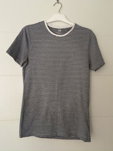 Kişi Geyimləri: Futbolka, H&M, S (EU 36), rəng - Boz