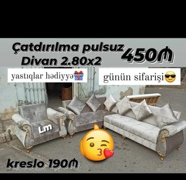 Masa və oturacaq dəstləri: Künc divan