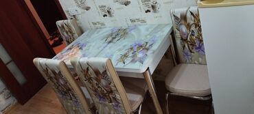 studiya otaq: Для гостиной, Новый, Раскладной, Прямоугольный стол, 4 стула, Турция