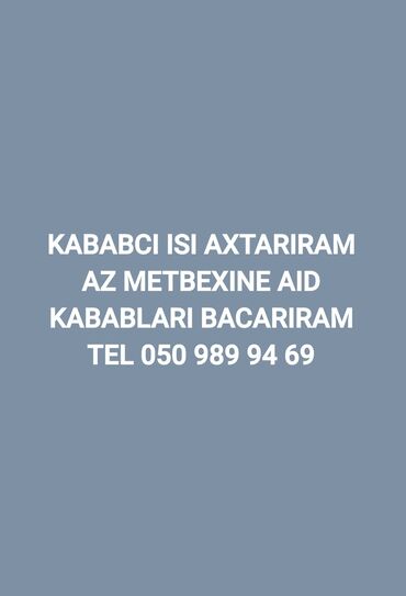 Aşpazlar: Aşpaz Manqalçı, kababçı