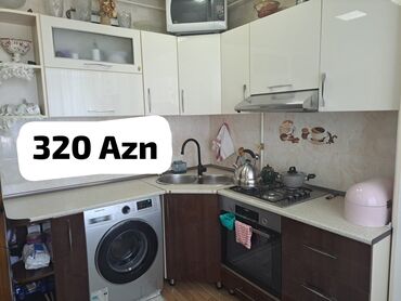 akril metbex mebelleri: Aynur92👑 Qiymet *320 Azn* Metbex mebeli satilir Uzerinde qaz, moyka