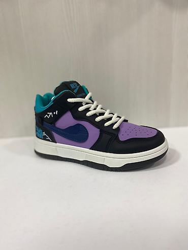 Детская обувь: Uşaq üçün idman krossovkaları – Low top model - Dizayn: Qrafik — 5