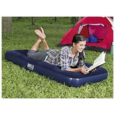 Надувные матрасы: Одноместный надувной матрас серии flocked air bed изготовлен по — 3