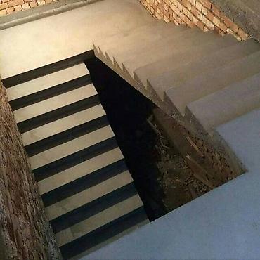 Бетонные лестницы: Бетонная лестница Для дома, Форма лестницы: Винтовая — 6