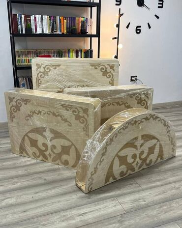 Национальные кыргызские столы: Национальный кыргызский стол, Складной, Дерево — 21