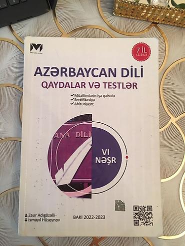 Azərbaycan Dili Qayda - RM nəşriyyatı. İçi təmizdir (bir iki qeyd və lalafo.az -da Azərbaycan Dili Qayda - RM nəşriyyatı. İçi təmizdir (bir iki qeyd və
