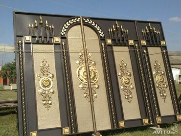 Распашные ворота: Кованые изделия под заказ: ворота, калитки, ограждения, перила — 6