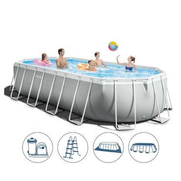 Hovuzlar: Yeni Karkas Hovuz Intex, 4.1 - 5 m, ≥ 5001 l -da lalafo.az — 3 Hovuzlar: Yeni Karkas Hovuz Intex, 4.1 - 5 m, ≥ 5001 l — 3