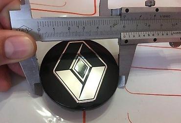 aluminijumske felne 16 5x112: ČEPOVI POKLOPCI ZA FELNE RENAULT 60 MM / 56 MM - CRNI | ORIGINALNI — 5