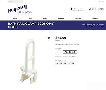 Ostale sanitarije: Drška za kadu RIDDER – pomoć pri ulasku/izlasku iz kade - Stabilna — 9