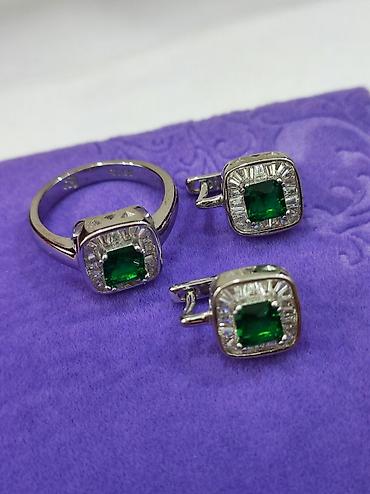 Серебряные наборы украшений: Набор украшений, Проба 925, Женские, Новый — 13