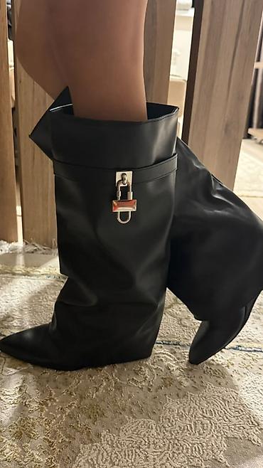 сапог срочно: Сапоги, 36, 36.5, Givenchy, Новый, цвет - Черный — 2