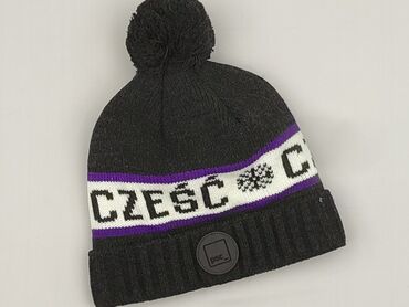 czapka zimowa tommy hilfiger damska z pomponem: Cap, Male, condition - Perfect
