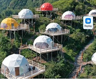 Палатки: Продаю геодезические купольные палатки для глэмпинга илитак — 9