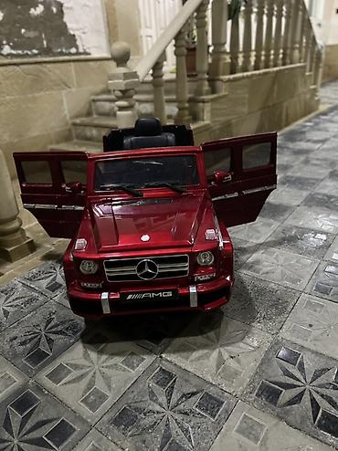 Uşaq üçün elektrik maşınları: Uşaq üçün elektrikli Mercedes-Benz G-Class AMG tipli minik avtomobili — 2