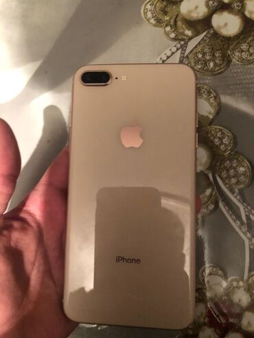 Apple iPhone: IPhone 8 Plus, 64 GB, Qızılı, Barmaq izi